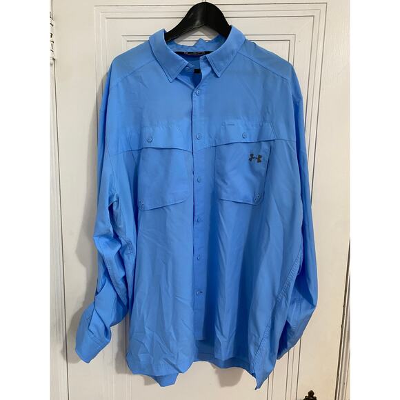 Under Armour Men's Button-Down Shirt Size XXL - Picture 1 of 5